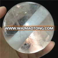 Natural rock quartz crystal ball chandeliers Crystal drilled balls for lamp decoration