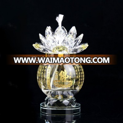 Factory Supply trendy style buddhist crystal Lotus with good prices